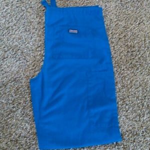 Cherokee scrub pants royal blue